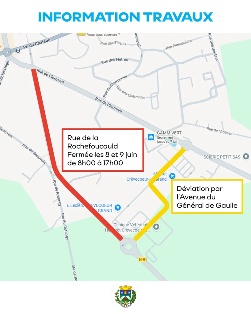 Lire la suite de l'actualité Travaux – modification de circulation